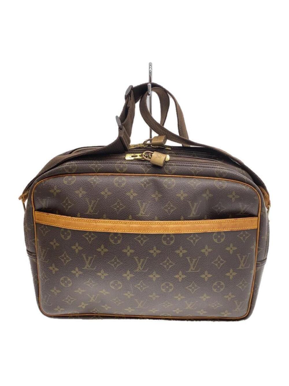 LOUIS VUITTON Reporter Monogram Canvas Brown